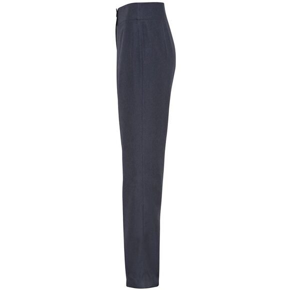 Premier Iris Women's Straight Leg Formal Trouser / Workwear / Black Heather - Picture 3 of 4